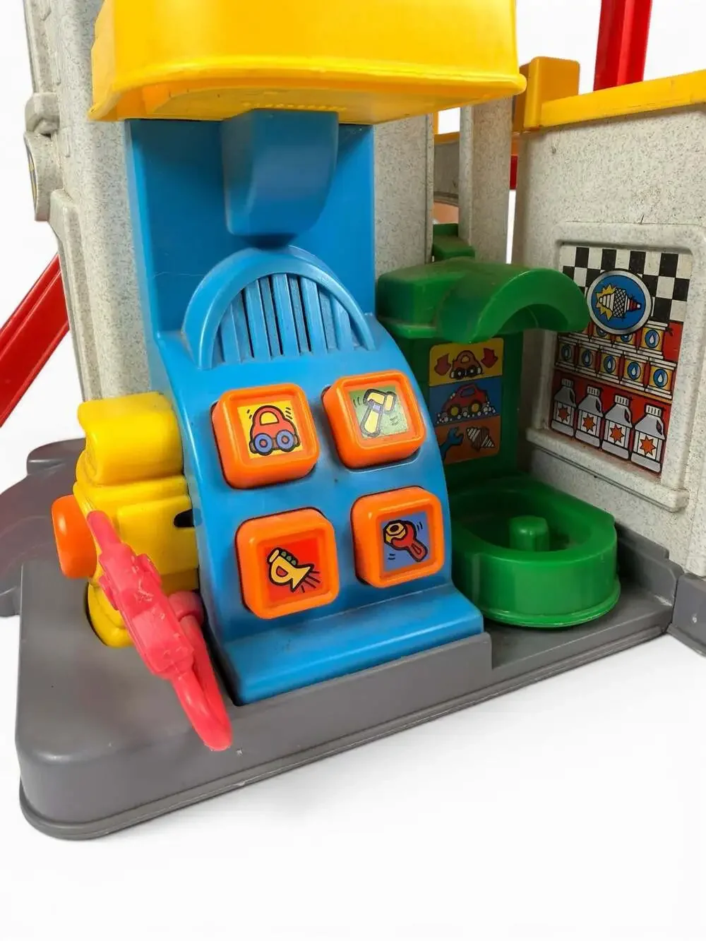 Fisher-Price Little People Wheelies Stand 'n Play Rampway Garage